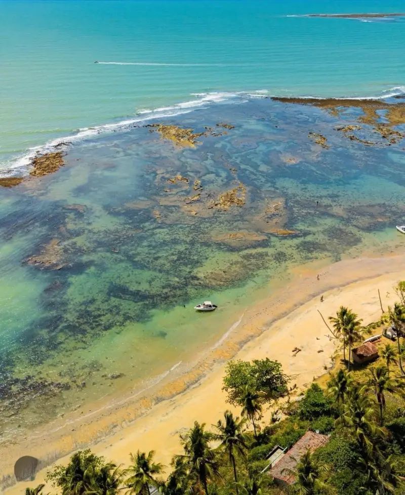 Praia do Satu em Caraíva, Bahia